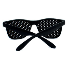 Kacamata Terapi Vision Pinhole - Hitam