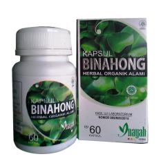 Kapsul Binahong Herbal Organik Alami - 60 Kapsul