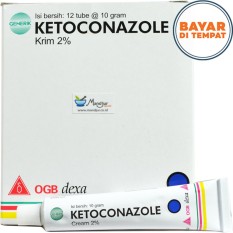 Ketoconazole Cream - Gatal- Panu- Kudis- Kurap- Kutu Air- Eksim- Kadas