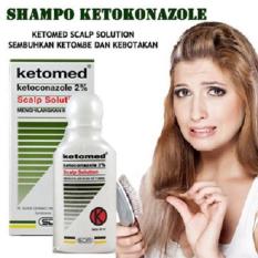 Ketomed Scalp Solution Menghilangkan Ketombe - Shampo Anti Ketombe - Shampoo Anti Jamur - 60 ml