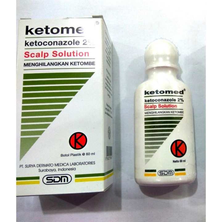 Ketomed SS Scalp Solution Menghilangkan Ketombe - Shampo