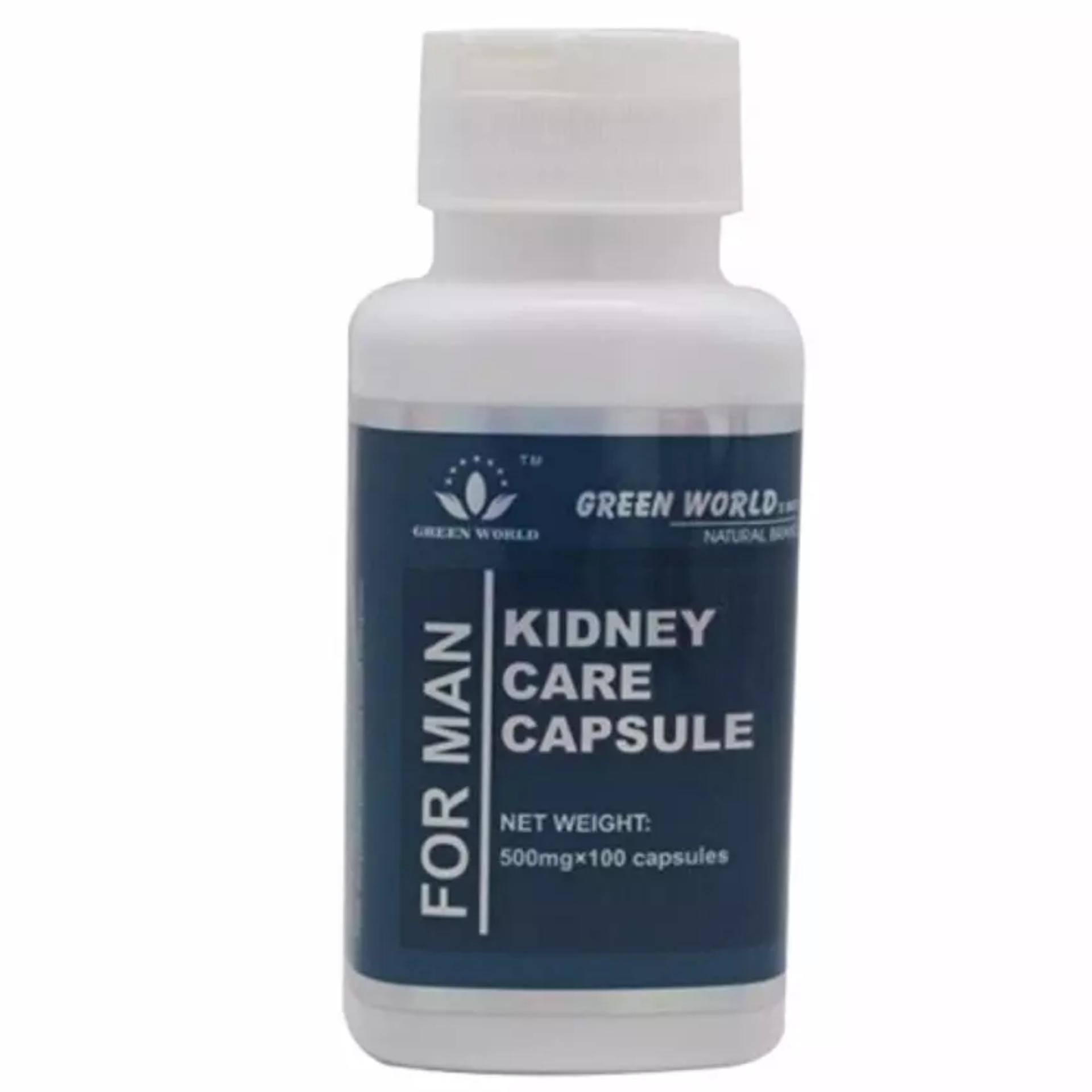 Kidney Care Capsule For  Man Green World