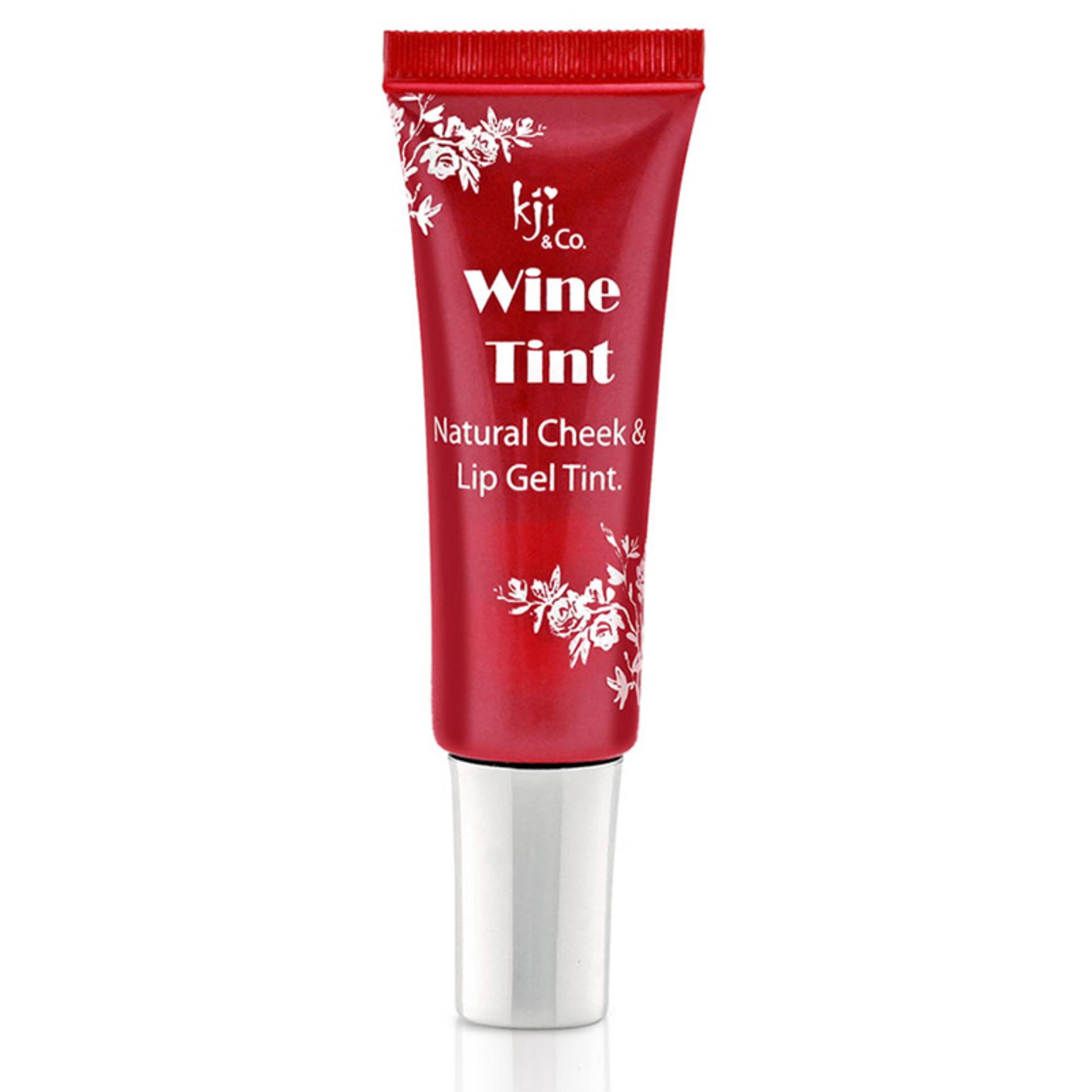 Kji & Co Wine Tint Natural Cheek And Lip Gel Tint - Multifungsi Blush On Dan Lip Tint Kji & Co Wine Tint Natural Cheek And Lip Gel Tint - Multifungsi Blush On Dan Lip Tint