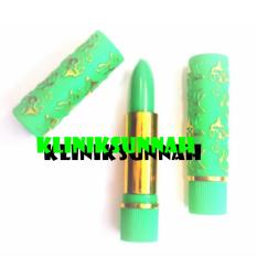 Kliniksunnah - Lipstick Hare / Lipstik Arab BPOM - Hijau 2Pics