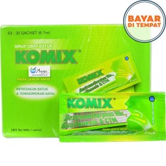 Komix (Rasa Jeruk Nipis) - Dus Isi 30 Sachet