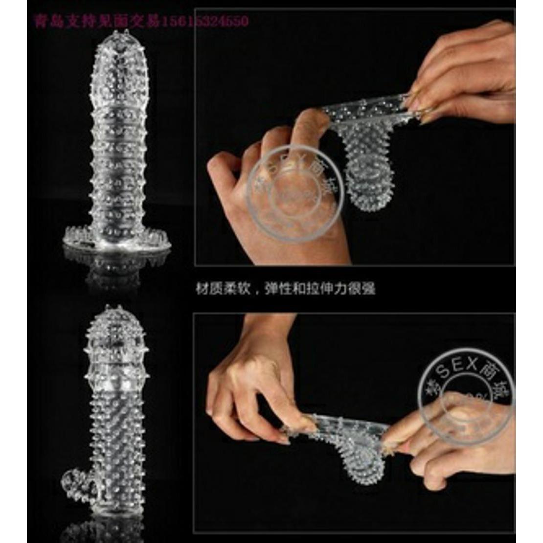Kondom Crystal Duri silikon Lembut Dan Elastis  