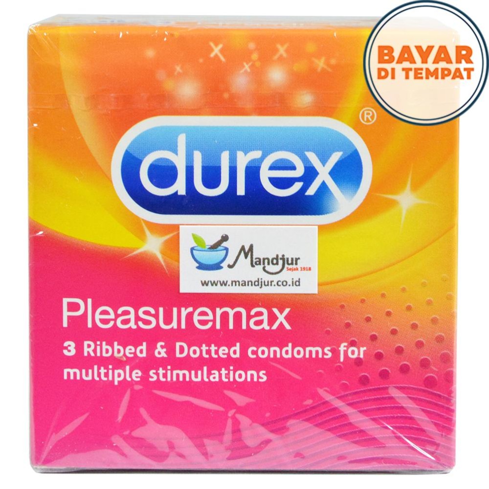 Kondom Durex Pleasuremax - Isi 3