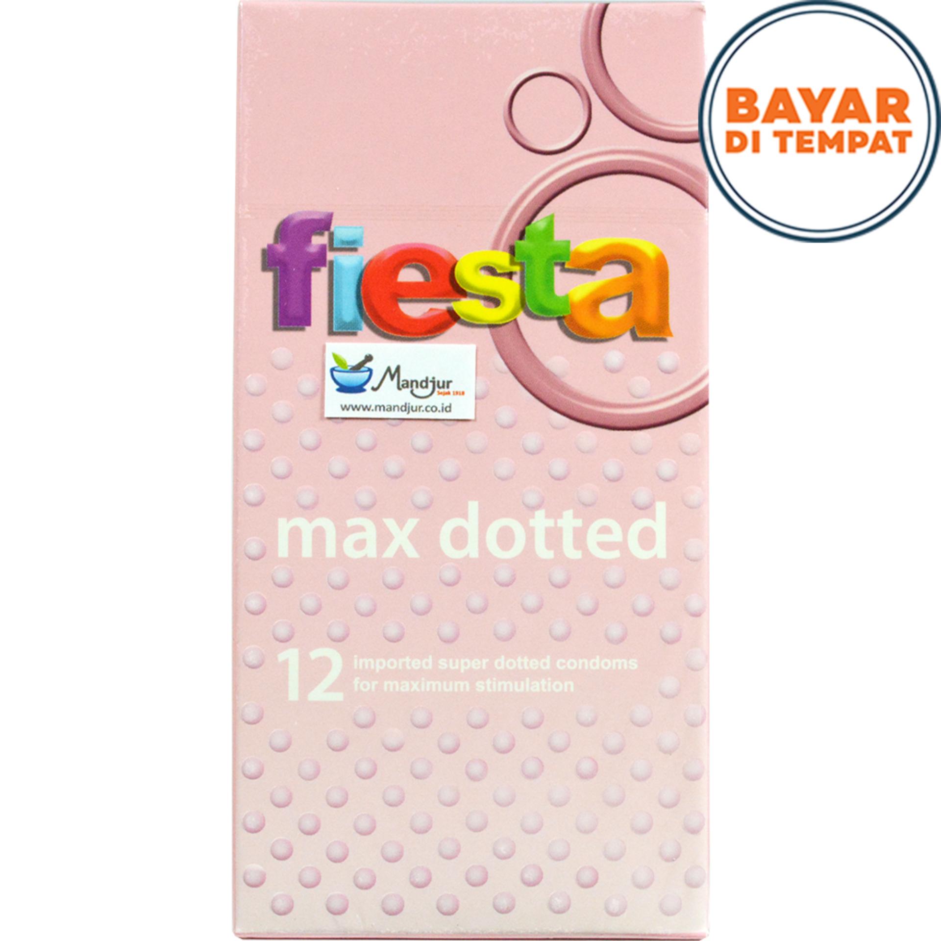 Kondom Fiesta Max Dotted - Isi 12