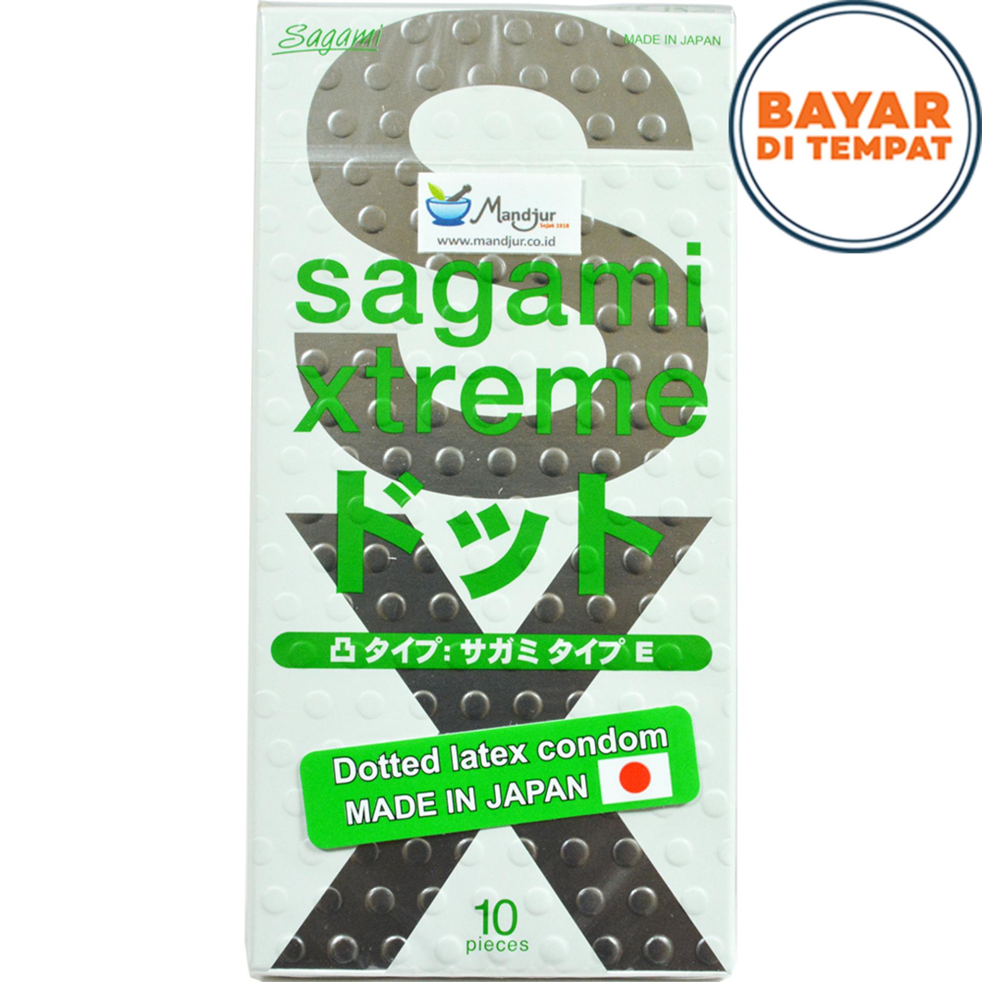 Kondom Sagami Xtreme Dotted - Isi 10