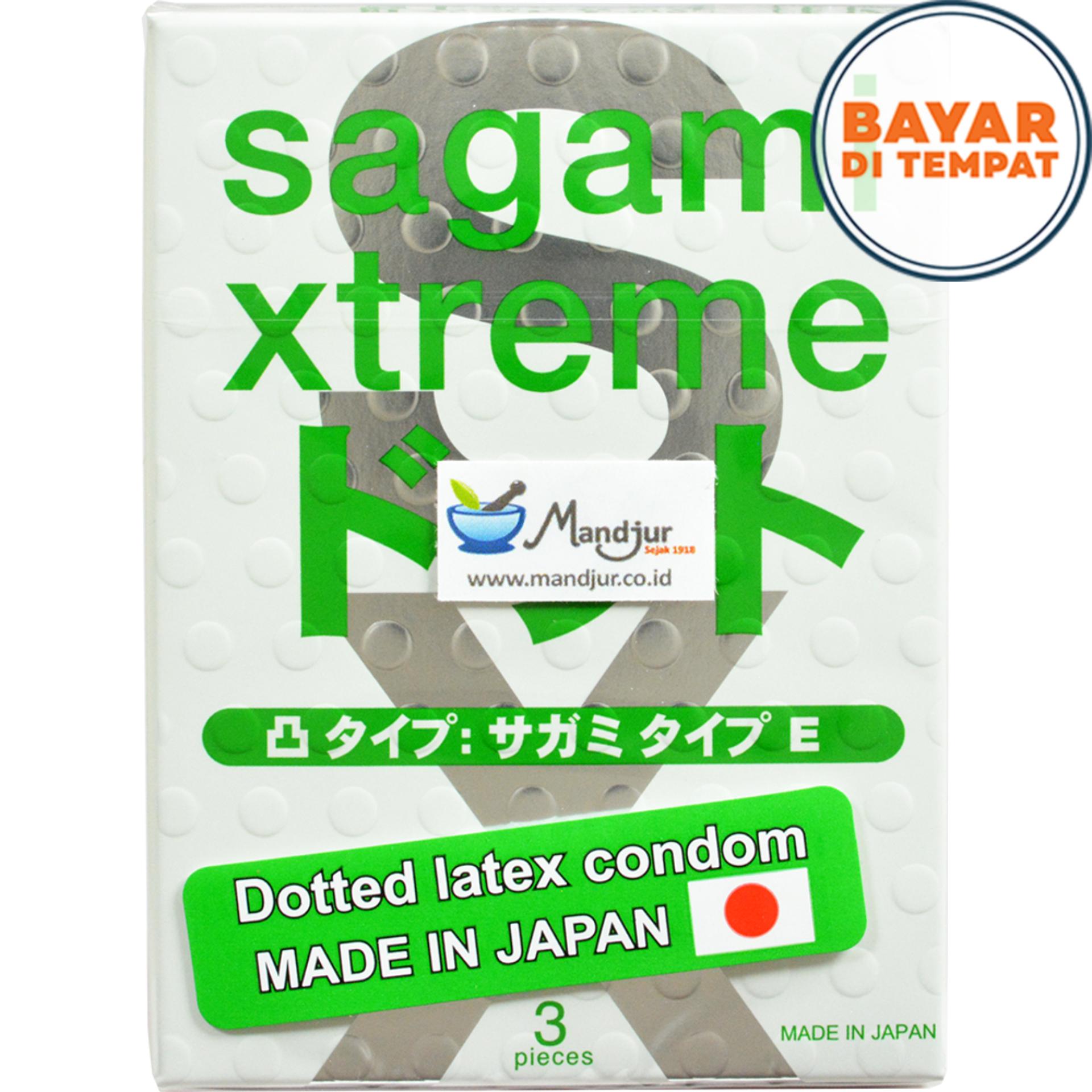 Kondom Sagami Xtreme Dotted - Isi 3