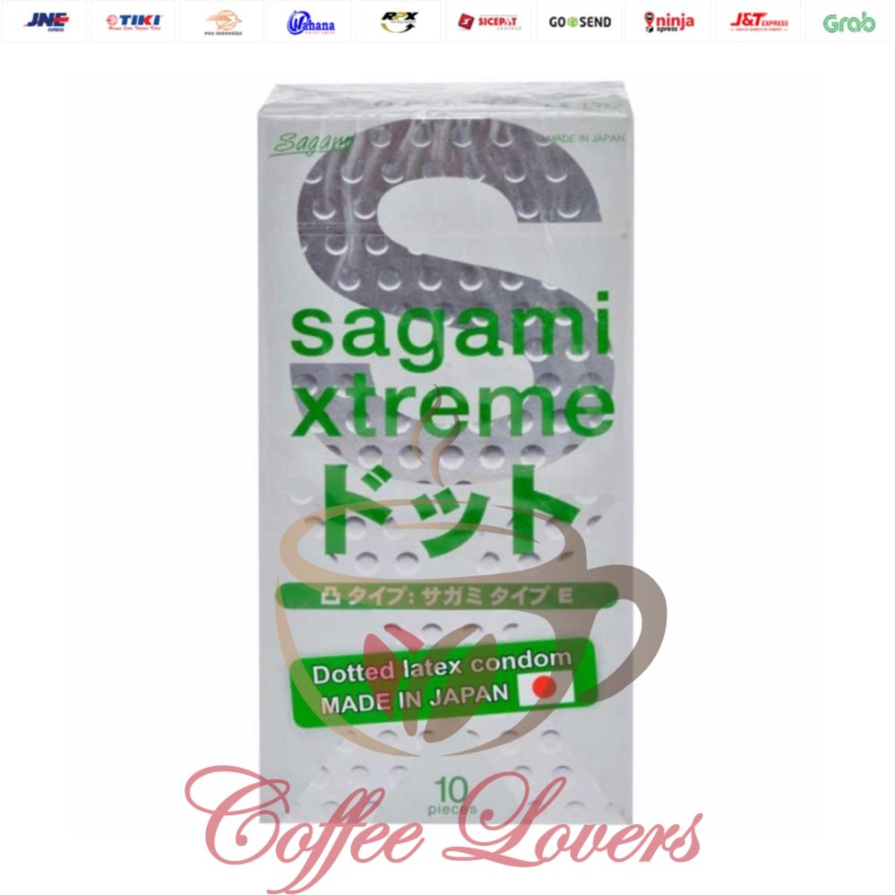 Kondom Sagami Xtreme Dotted Latex Condom Isi 10 Pcs