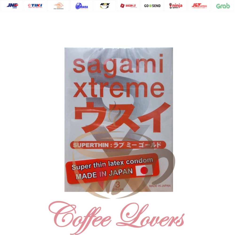 Kondom Sagami Xtreme Superthin Isi 3 Pcs