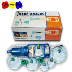 Kop angin 1 set isi 6 tabung / alat bekam / kop badan / refleksi tanpa kerik