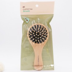 Korea Stok Di Tangan Positif Artikel The WAJAH SHOP Tipis Puisi Kecil untuk Menyebarkan Kayu Sisir Berkualitas penyamaran untuk Sisir Melingkar untuk Menjaga Rambut Keriting Rambut-Internasional