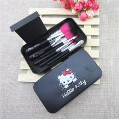 Kuas Make Up Brush import 7 pc harga murah AC221(BLACK)