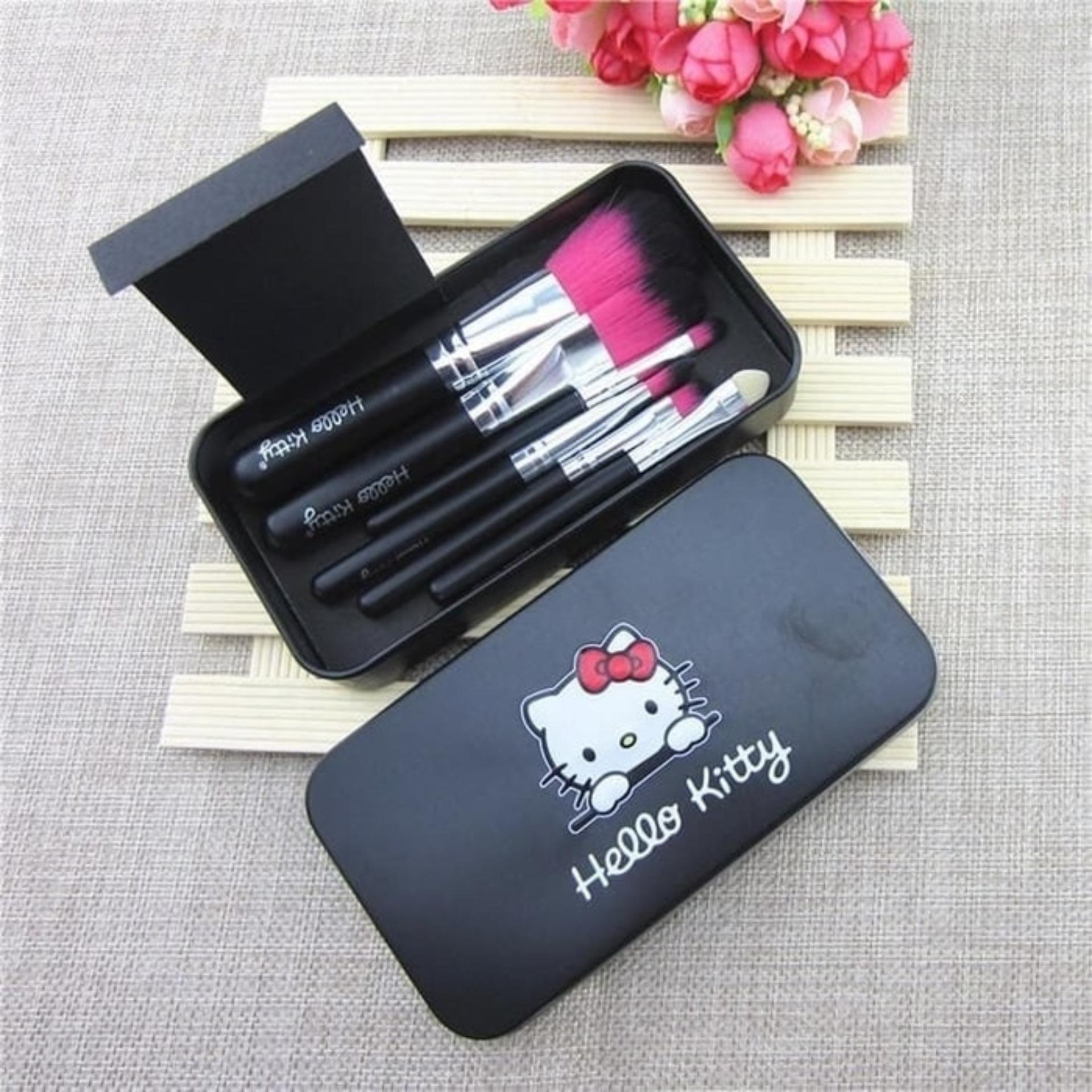 Kuas Make Up Brush import 7 pc harga murah AC221(BLACK) Kuas Make Up Brush import 7 pc harga murah AC221(BLACK)