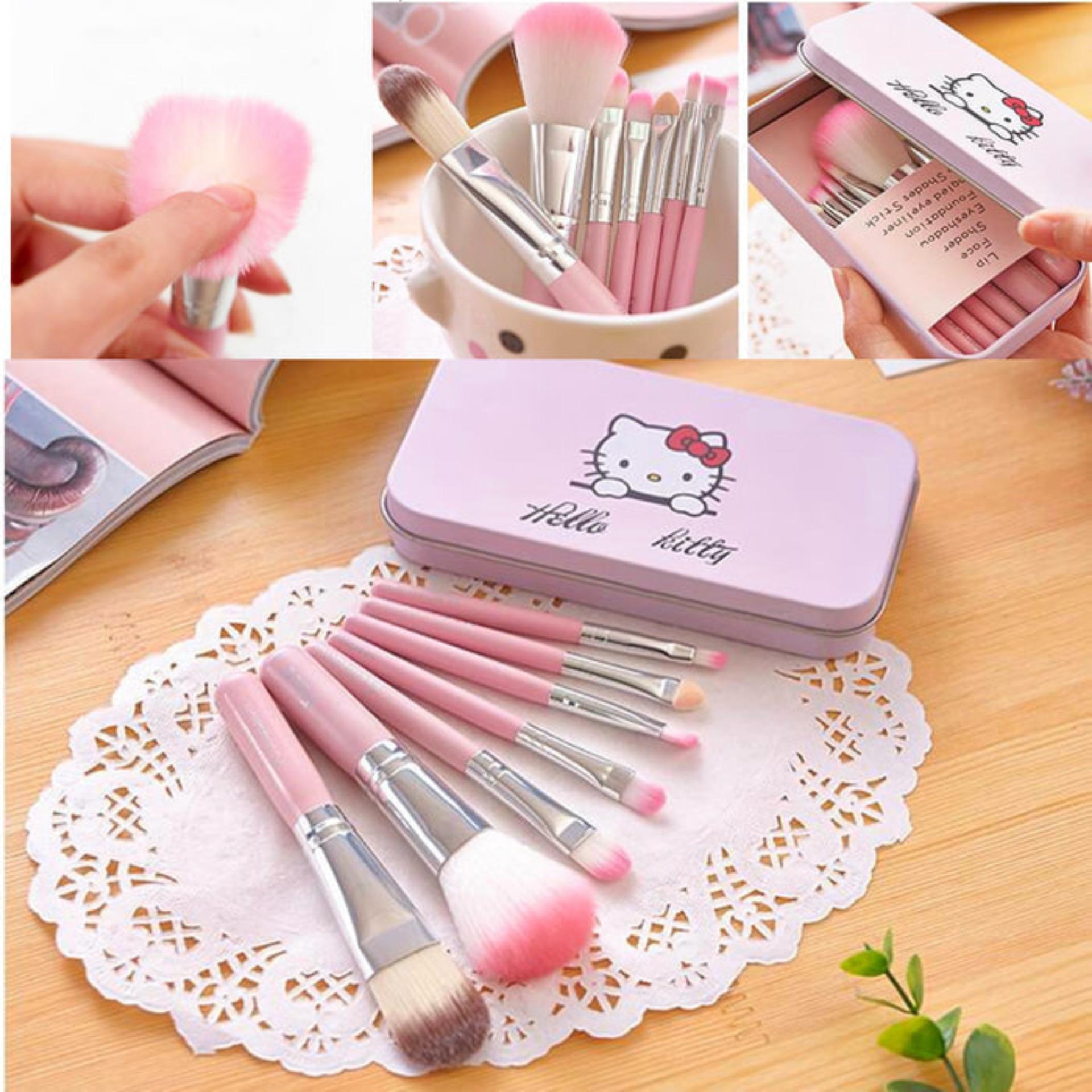 Kuas Make Up Brush import 7 pc harga murah AC221(PINK) Kuas Make Up Brush import 7 pc harga murah AC221(PINK)