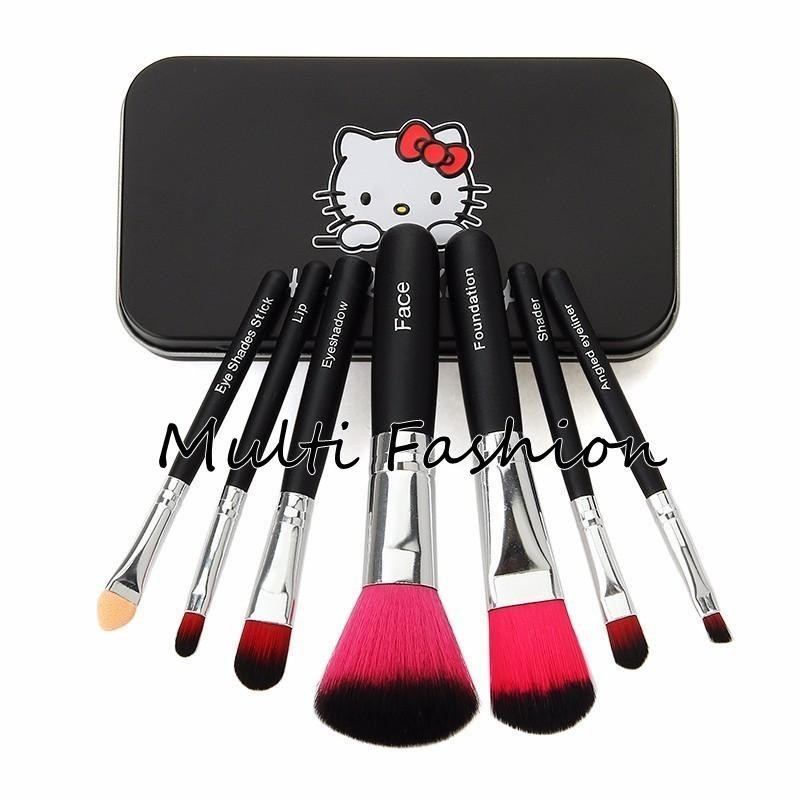 Kuas Make up Hello Kitty Set 7 in 1 / Brush Hello Kitty Set 7 in 1 Kuas Make up Hello Kitty Set 7 in 1 / Brush Hello Kitty Set 7 in 1