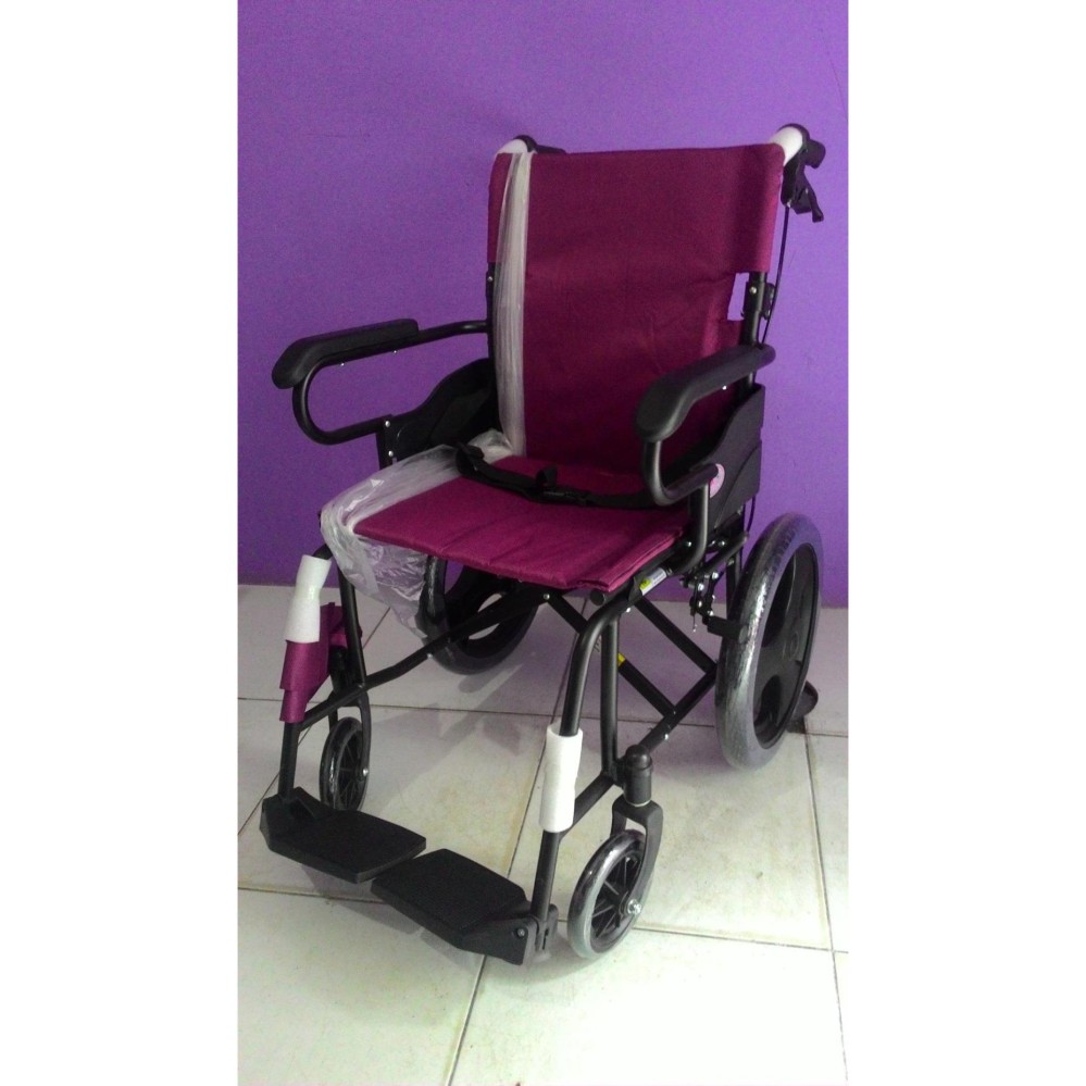 Kursi Roda Black Steel