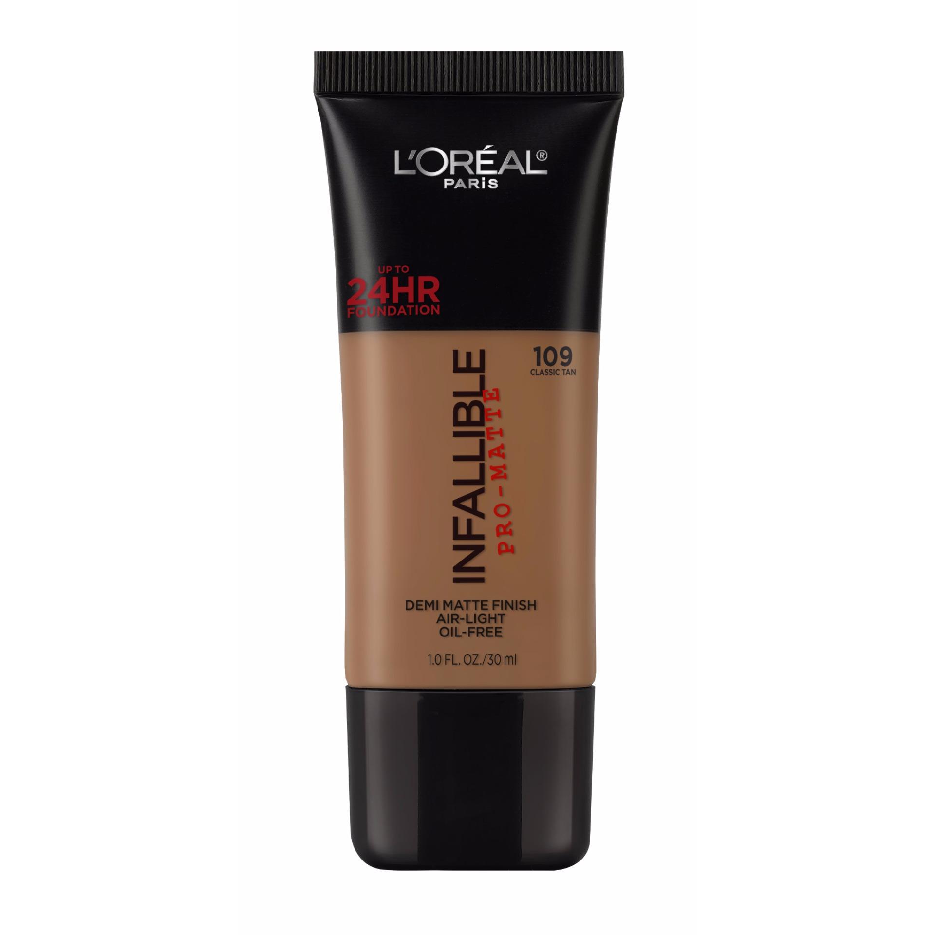 L'Oreal Paris Infallible Pro Matte Foundation - 109 Classic Tan