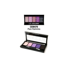 Ready Ready Stock LA Colors Matte Eyeshadow Plum Pashmina