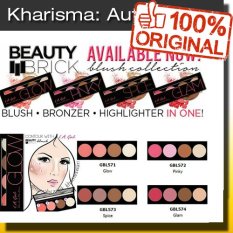 La Girl Beauty Brick Blush - Ori Usa - K-Lg-Bl - GLOW