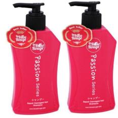 La Rose Rouge Paket B: 2 Botol Shampoo 180ml - Untuk Rambut Rusak Becabang Patah Frizzy Hair