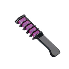La Vie Semi Permanen Warna Rambut Bubuk Kapur Dengan Sisir Rambut Sementara Maskara Multicolor Dye (Ungu)