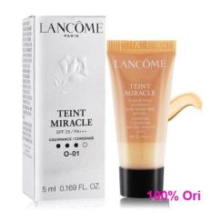 Lancome Teint Miracle Foundation warna O-01 medium beige 5 ml