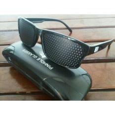 Lanjarjaya Kacamata Terapi Pinhole glasses tipe Tp-01 (bonus box)