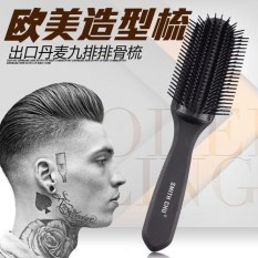 Lar Yang 禇 Pandai Besi Rambut Gallery The Sparerib Sisir Orang Yang Sangat Bagian Belakang Tombol Kepala Hingga Sisir untuk pijat untuk Sisir Di Dalam Bentuk Anti-elektrostatik Gulungan untuk Menyisir Keriting Rambut-Internasional