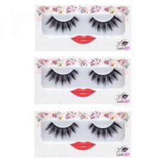 Lashxo STARLA-3 Pasang Premium Quality Bulu Mata Palsu-Bandingkan dengan Shu Uemura, MAC Cosmetics, MAKE UP FOR EVER dan Sephora, Rumah Lashes-Intl