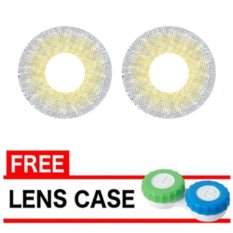 Latin 3 Tone Softlens 20.8mm - Grey + Gratis Lens Case