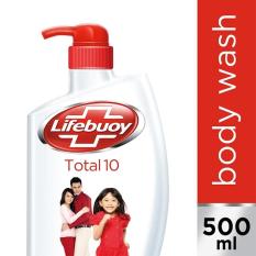 Lifebuoy Sabun Cair Total 10 Pump 500Ml