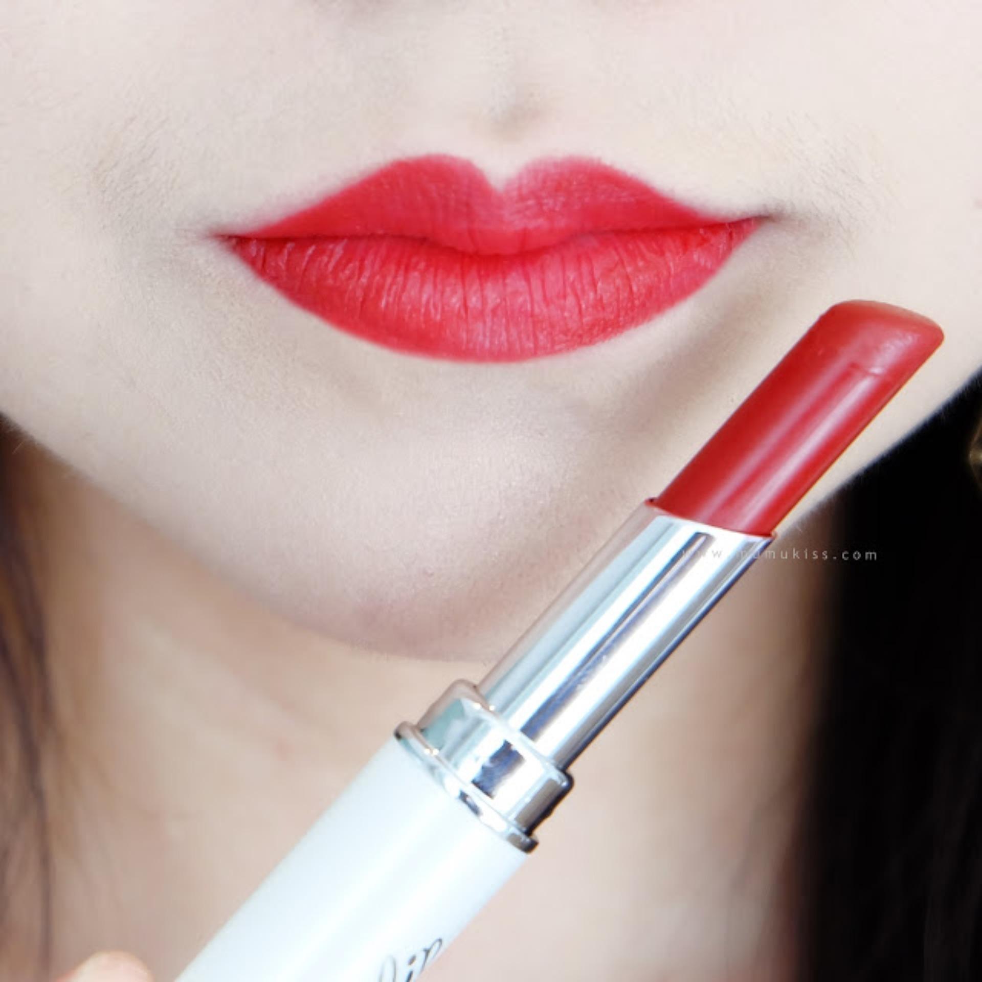 Lip On Lip Velvet Matte Lipstick - Reddish