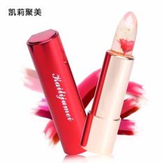 Kailijumei Flower Jelly Lipstick ( Lipstik Bunga Gold 24k ) - Flame Red