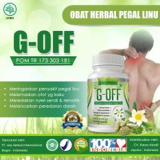 Liza Herbal G-OFF - Suplemen Herbal Obat Asam Urat Rematik Radang Sendi Alami Berkhasiat