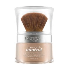 L'Oreal Paris True Match Mineral Foundation Loose Powder Bedak Tabur - Buff Beige