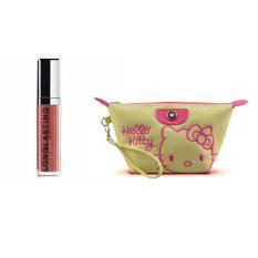 LT PRO Longlasting Matte Lip Cream 06 Free Alisha Tas Kosmetik Mini 202-Hijau Tosca