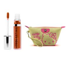 LT PRO Longlasting Matte Lip Cream 12 Free Alisha Tas Kosmetik Mini 202-Hijau Tosca