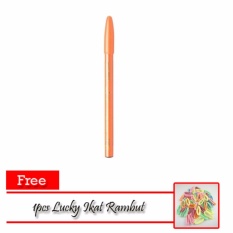 Lucky Davis Pensil Alis Eyebrow - Hitam - 1 Pcs + Free 1pcs Lucky Ikat Rambut