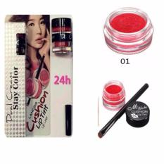 Lucky- Landbis Cushion Lip Tint #01 - Lip Liner #01 Matte 24 Jam