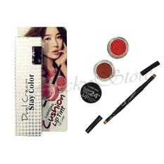Lucky - Landbis Cushion Lip Tint #03 - Lip Liner #03 Matte 24 jam