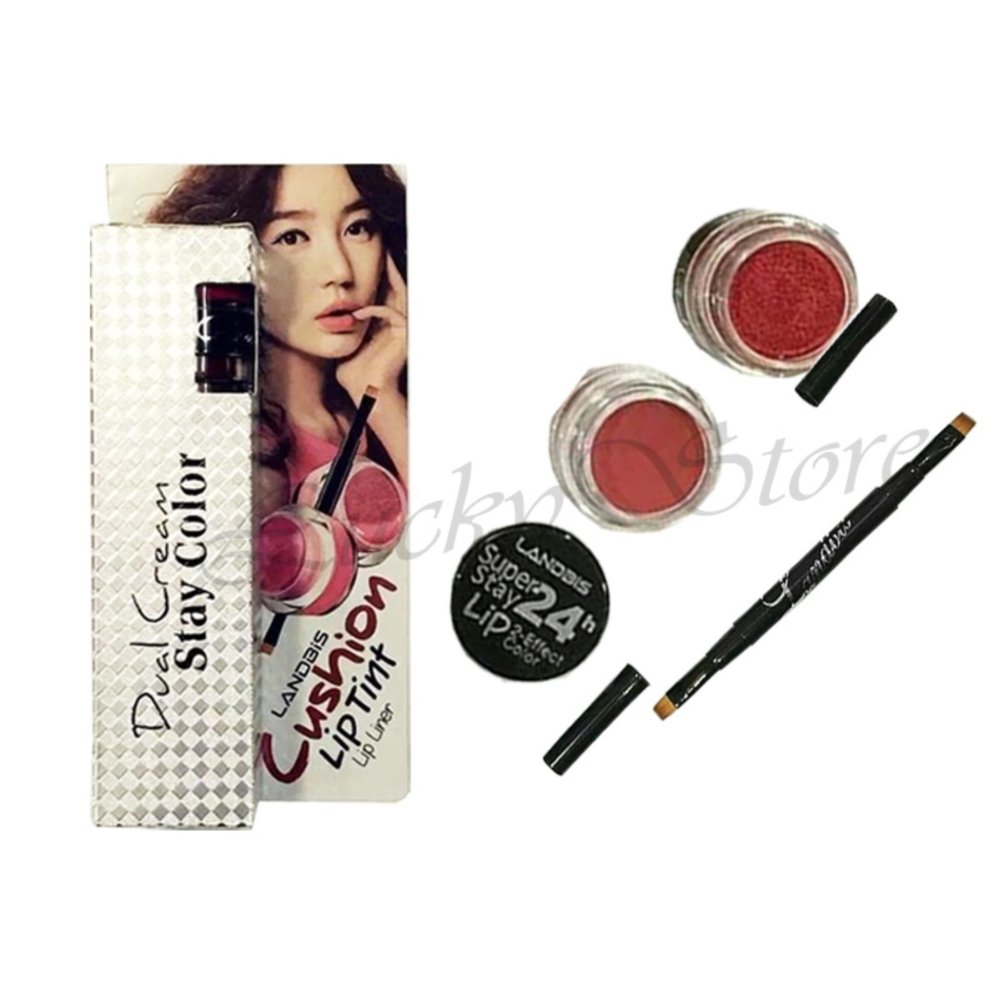 Lucky - Landbis Cushion Lip Tint #06 - Lip Liner #06 Matte 24H Lucky - Landbis Cushion Lip Tint #06 - Lip Liner #06 Matte 24H