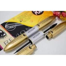 Lucky Revlon 2 in 1 Mascara + Eyeliner Black - Tahan 24jam