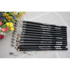 Lucky Revlon Pensil Alis Rautan Warna Hitam - Eyeliner & Lipliner Pencil - 1 Pcs