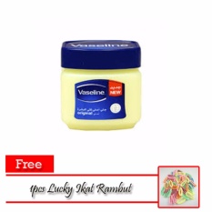 Lucky - VASELINE Petroleum Jelly 100% Original Arab - 60ml + Free 1pcs Lucky Ikat Rambut