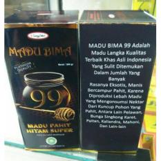 Madu Bima 99 Madu Hitam Pahit Super - 200 gr - Paket 2 botol