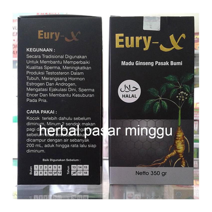 Madu Eury X  stamina pria_4 botol