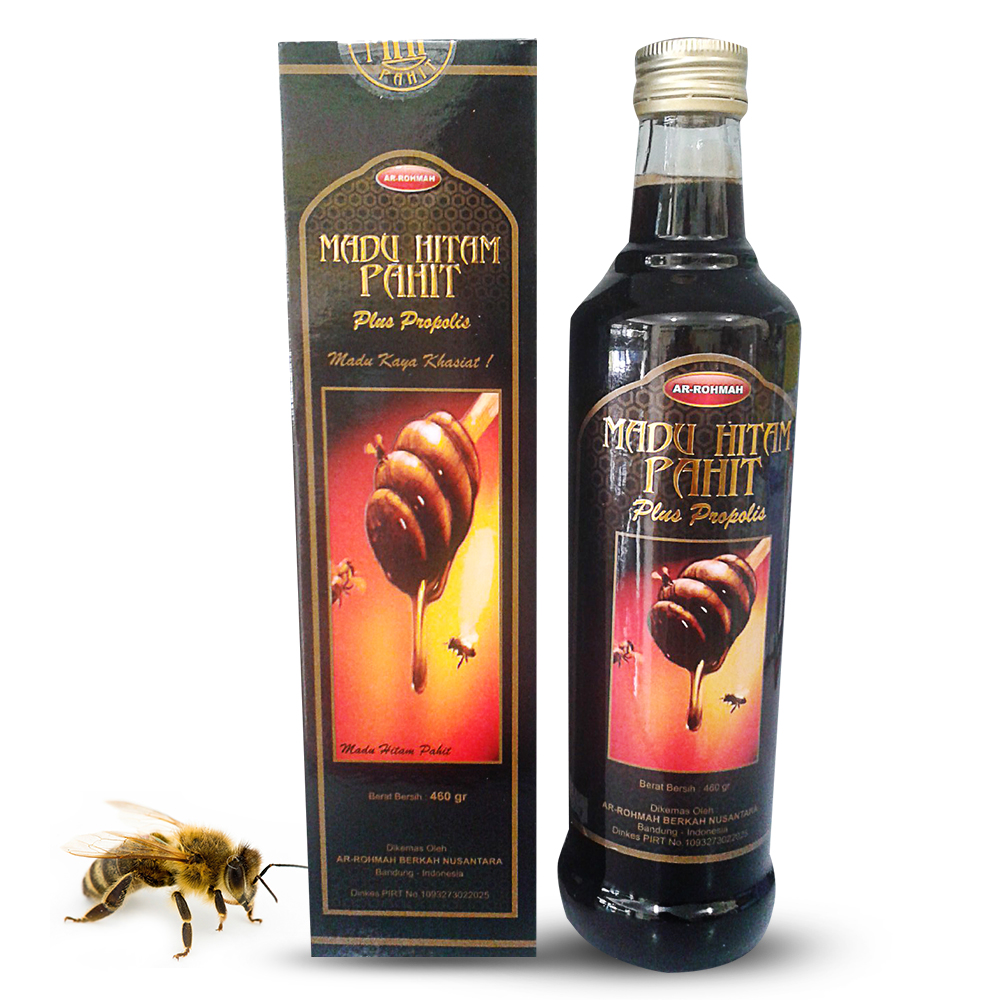 Madu Hitam Pahit AR-Rohmah 460 Gram